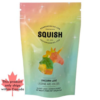 SQUISH Gummies: Unicorn love